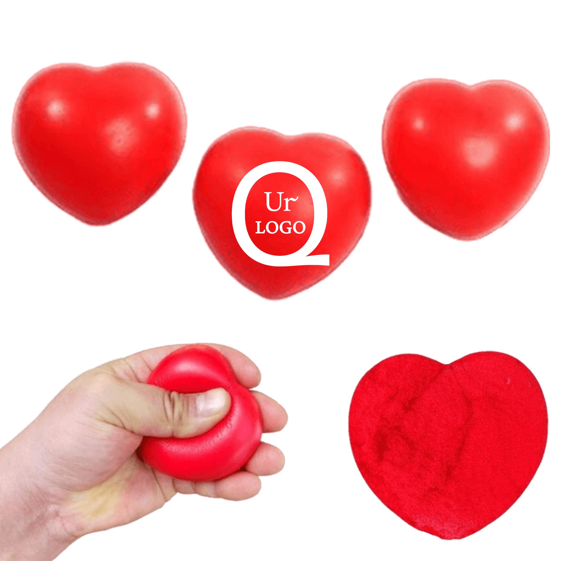 Heart-Shaped Stress Ball