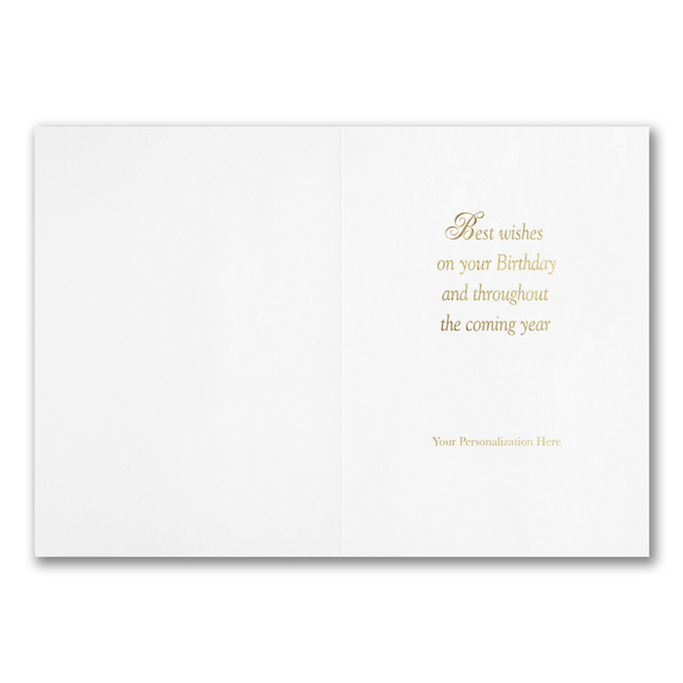 Balloon Flourish Birthday Card 2