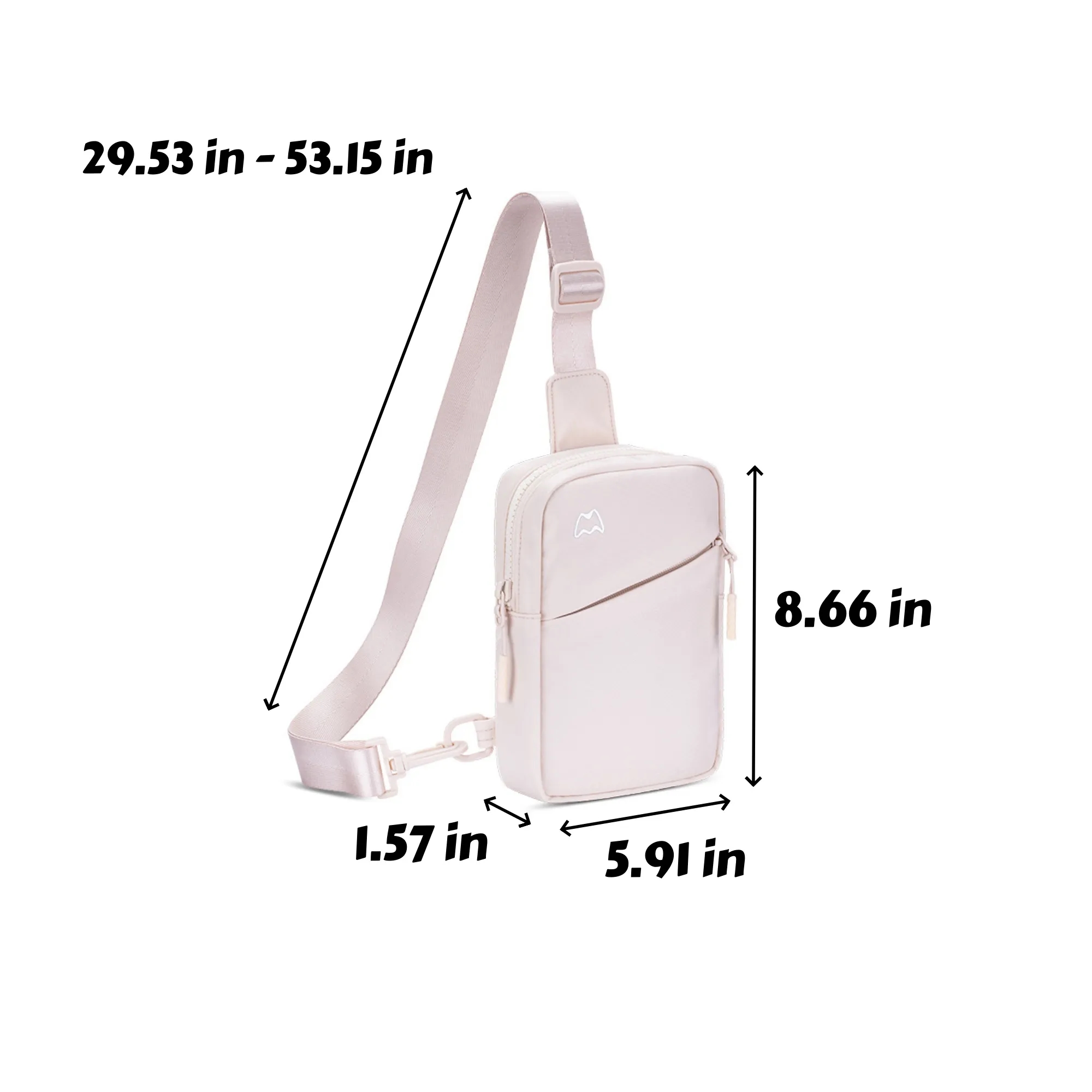 Compact Chest Pack For Running And Outdoor Activities 2