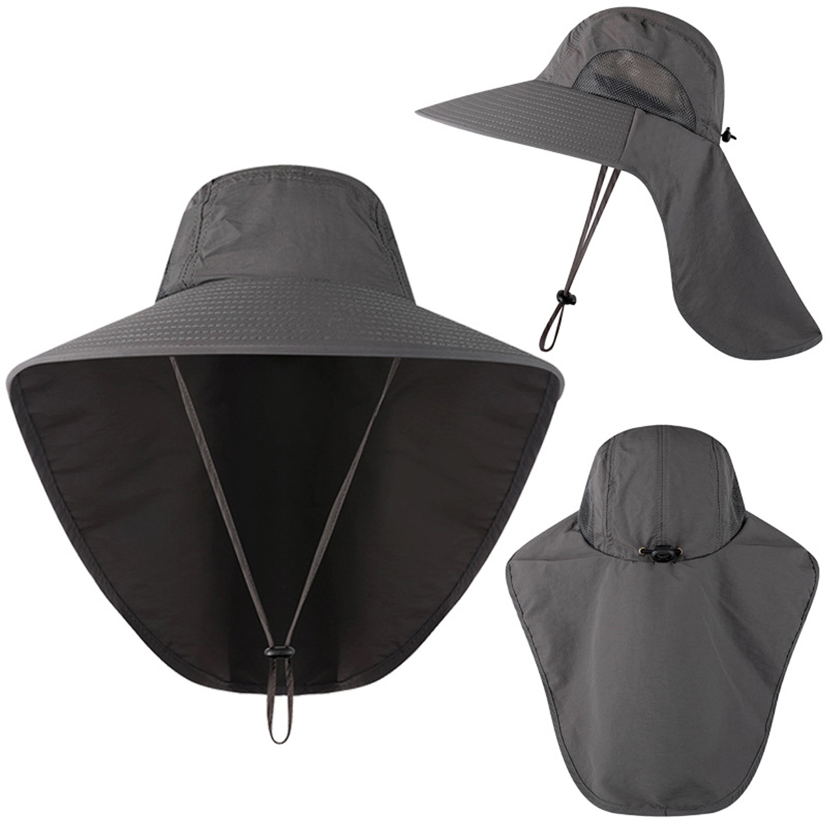 Fishing Hats Sun Protection With Neck Flap Cover 3