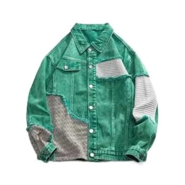 American Style Trendy Vintage Distressed Denim For Men Women 2
