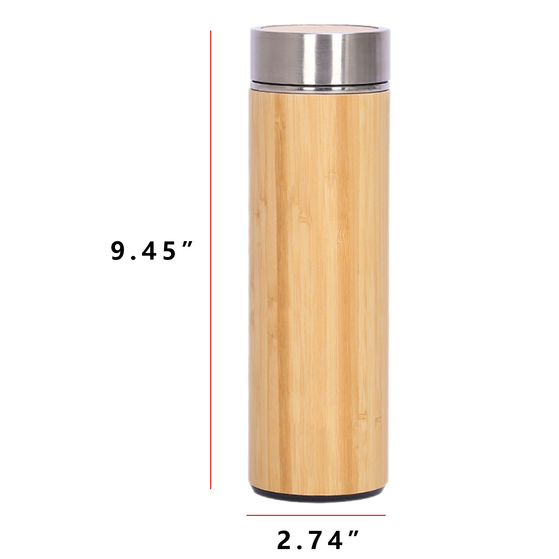 18.6 Oz Stainless Steel Insulated Bottle 2