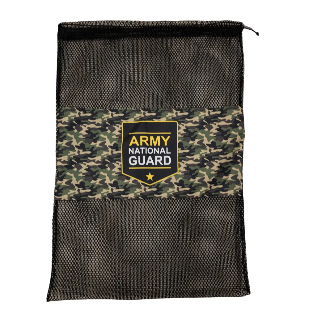 Mesh Laundry Bag with Panel 7
