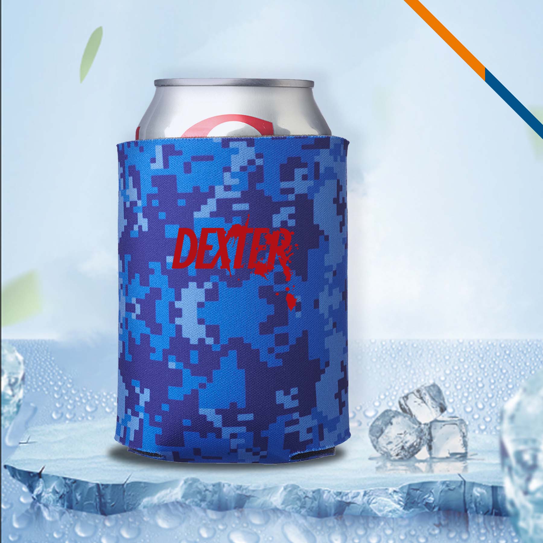 Esther Polyurethane Foam Collapsible Coolie, custom koozie with logo imprint 12