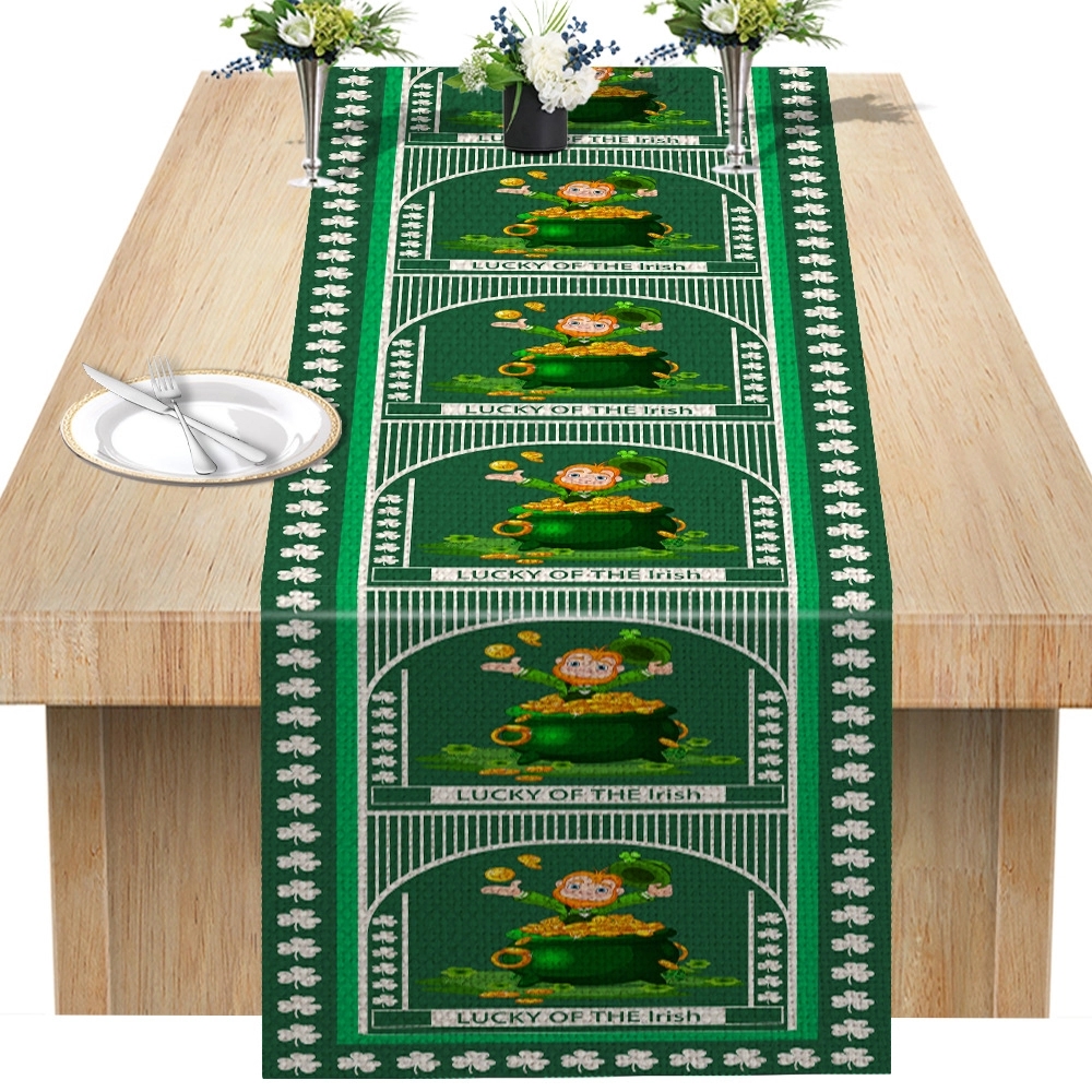 Happy St. Patrick's Day Table Runner 3