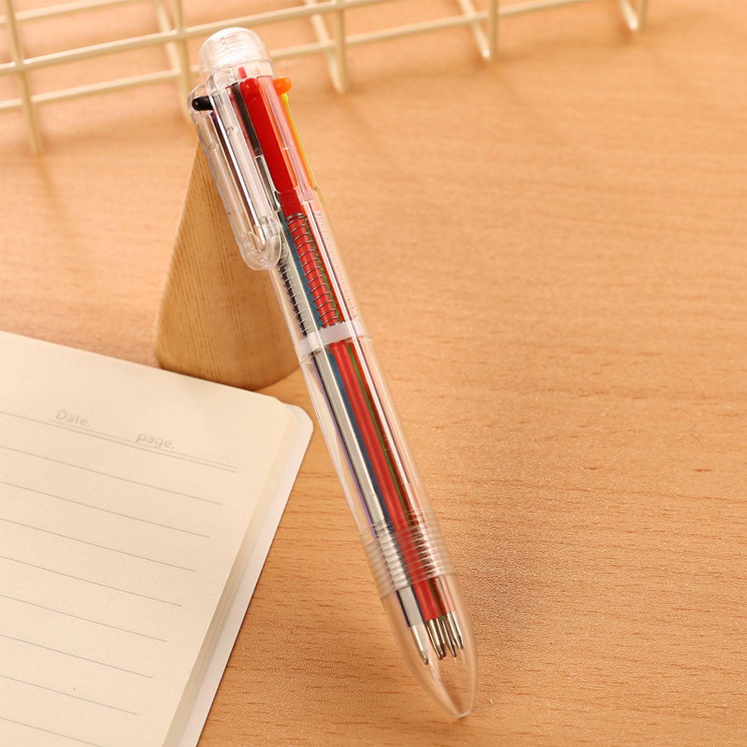 Multi-Color Transparent Ballpoint Pen 4