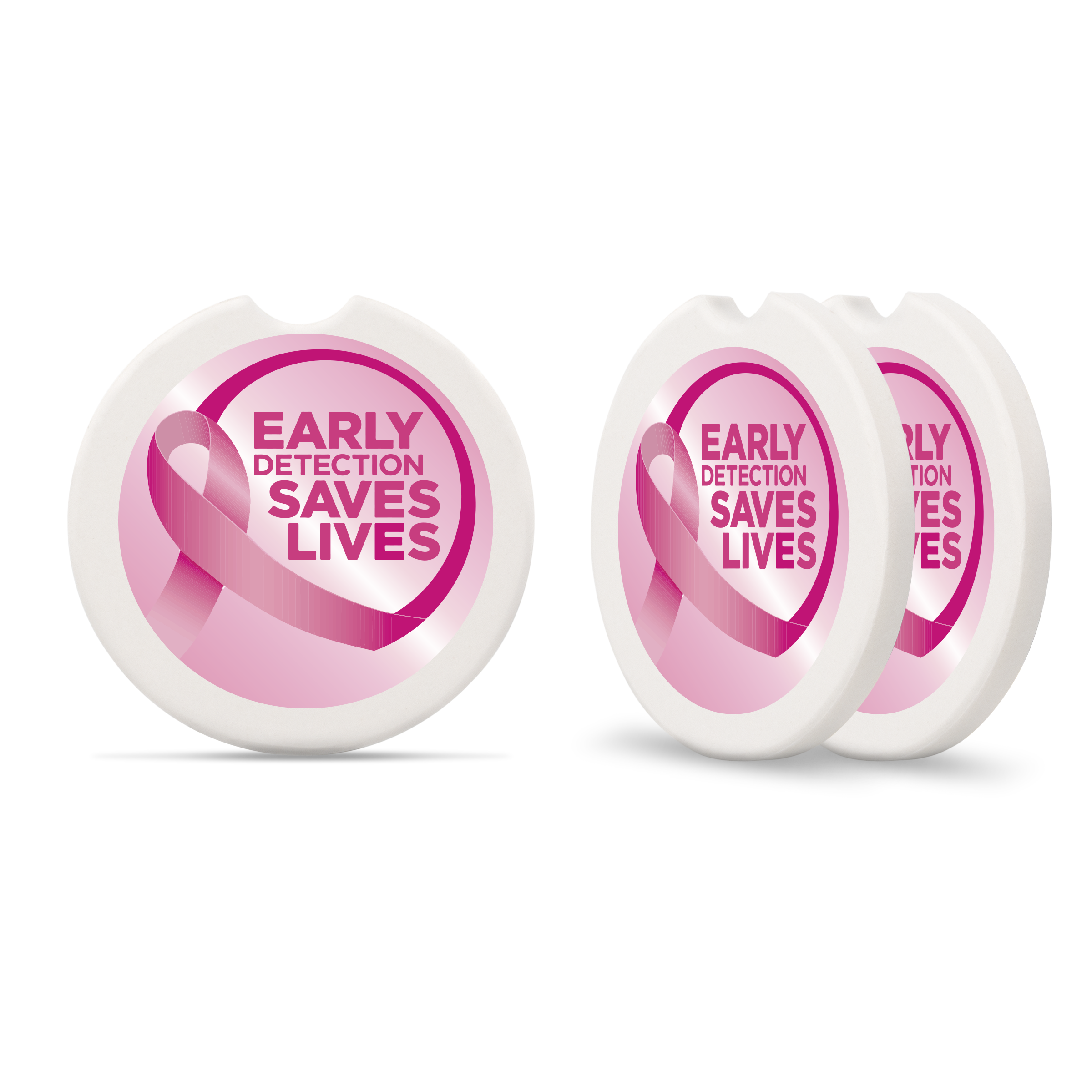 Absorbing Stone Car Coaster Set