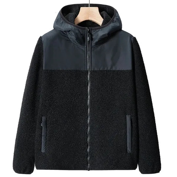 Customized Two Tone Fleece Jacket 4