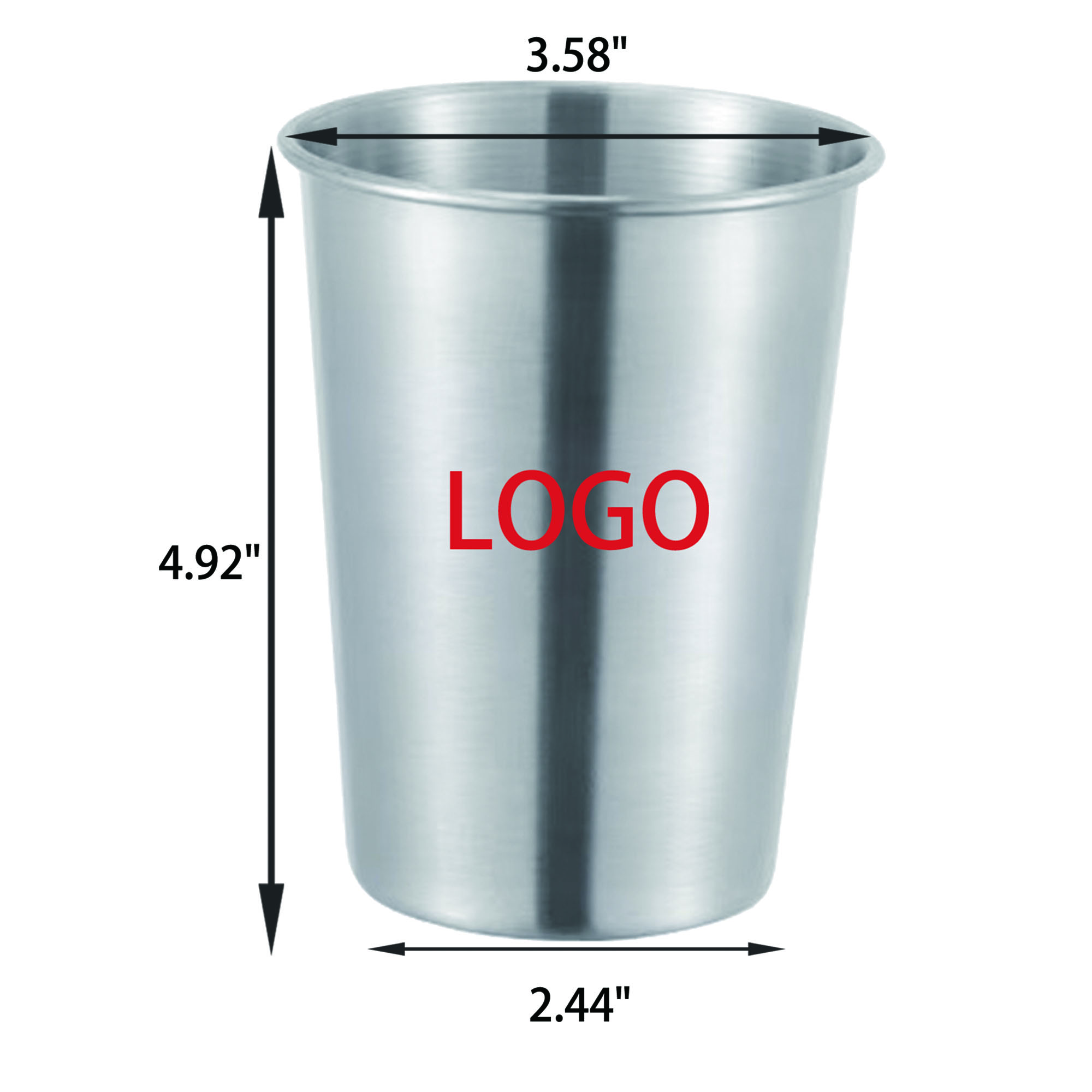17oz Durable Stainless Steel Cup Full Color MOQ 50 2