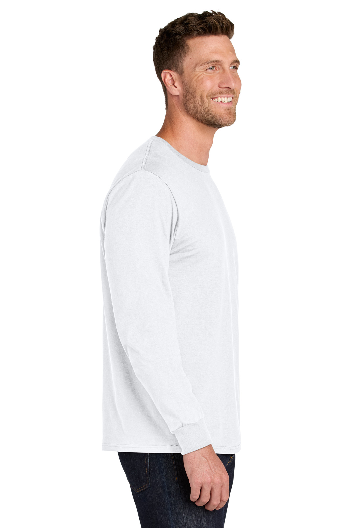 Jerzees Ultimate Unisex Ring Spun Long Sleeve T-Shirt IC46L 67