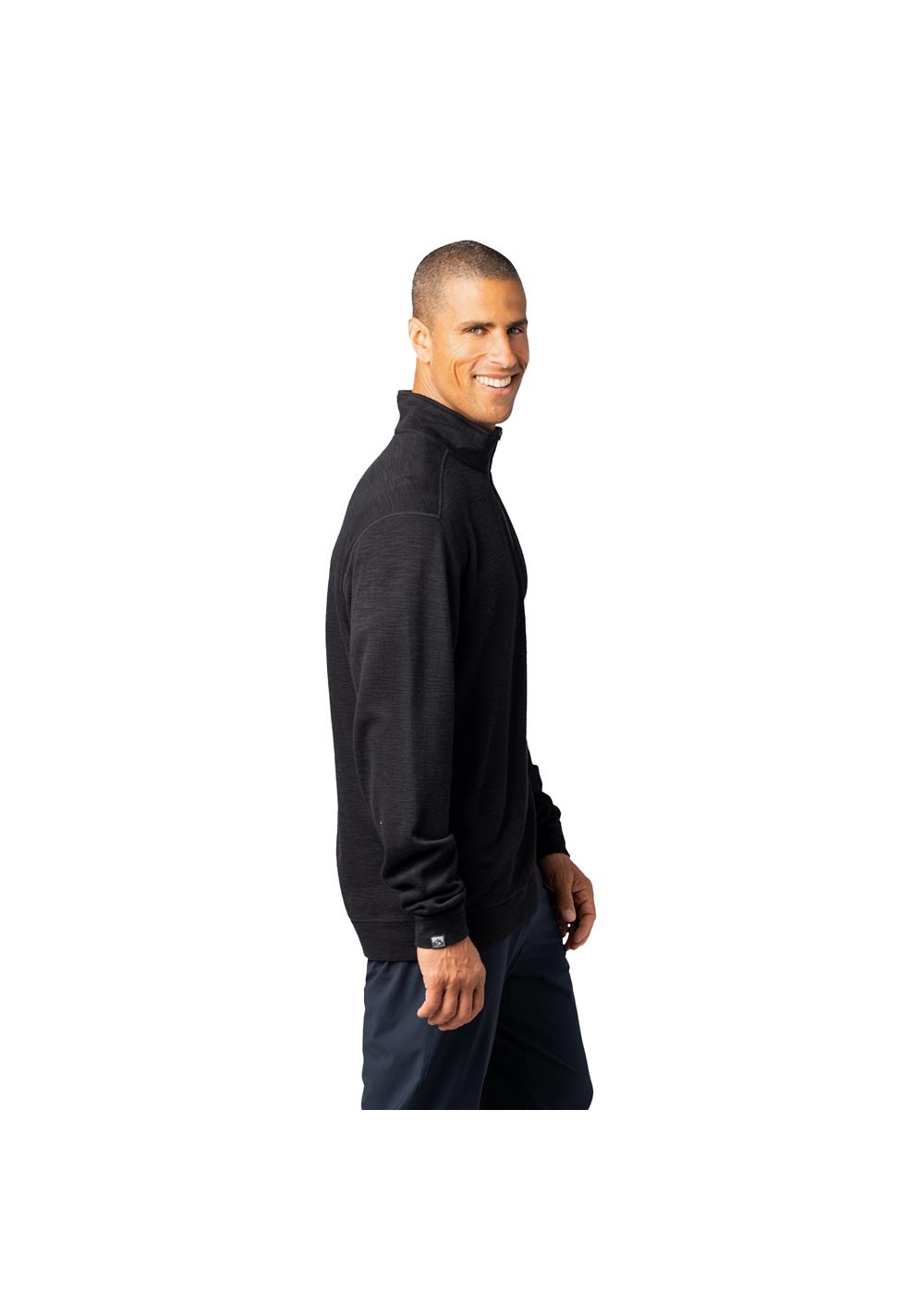 Storm Creek Men's Shoreliner Cotton/Bamboo Blend Quarter Zip, custom hoodie or sweatshirt with logo imprint 21