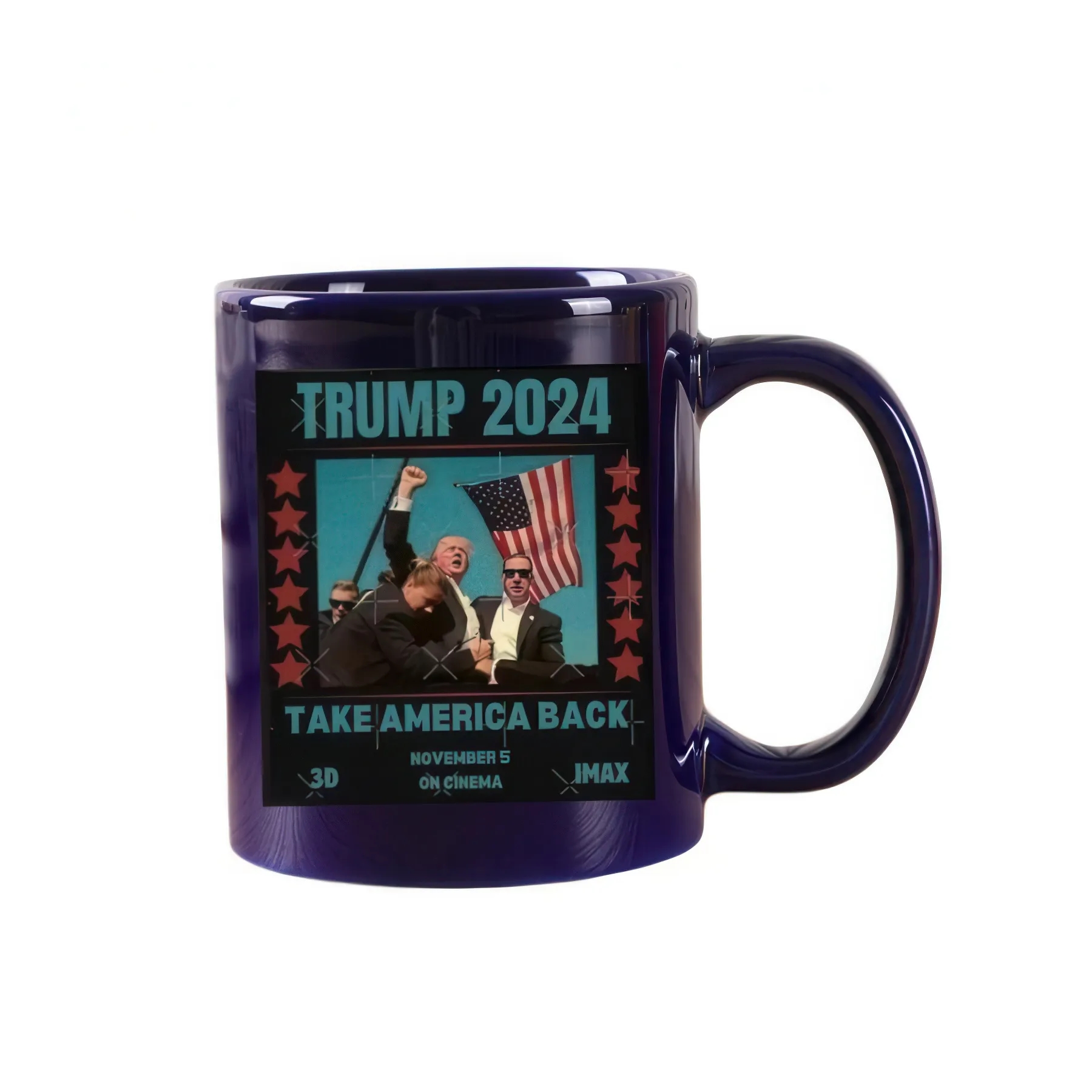 Trump Make America Back Ceramic Coffee Mug 4