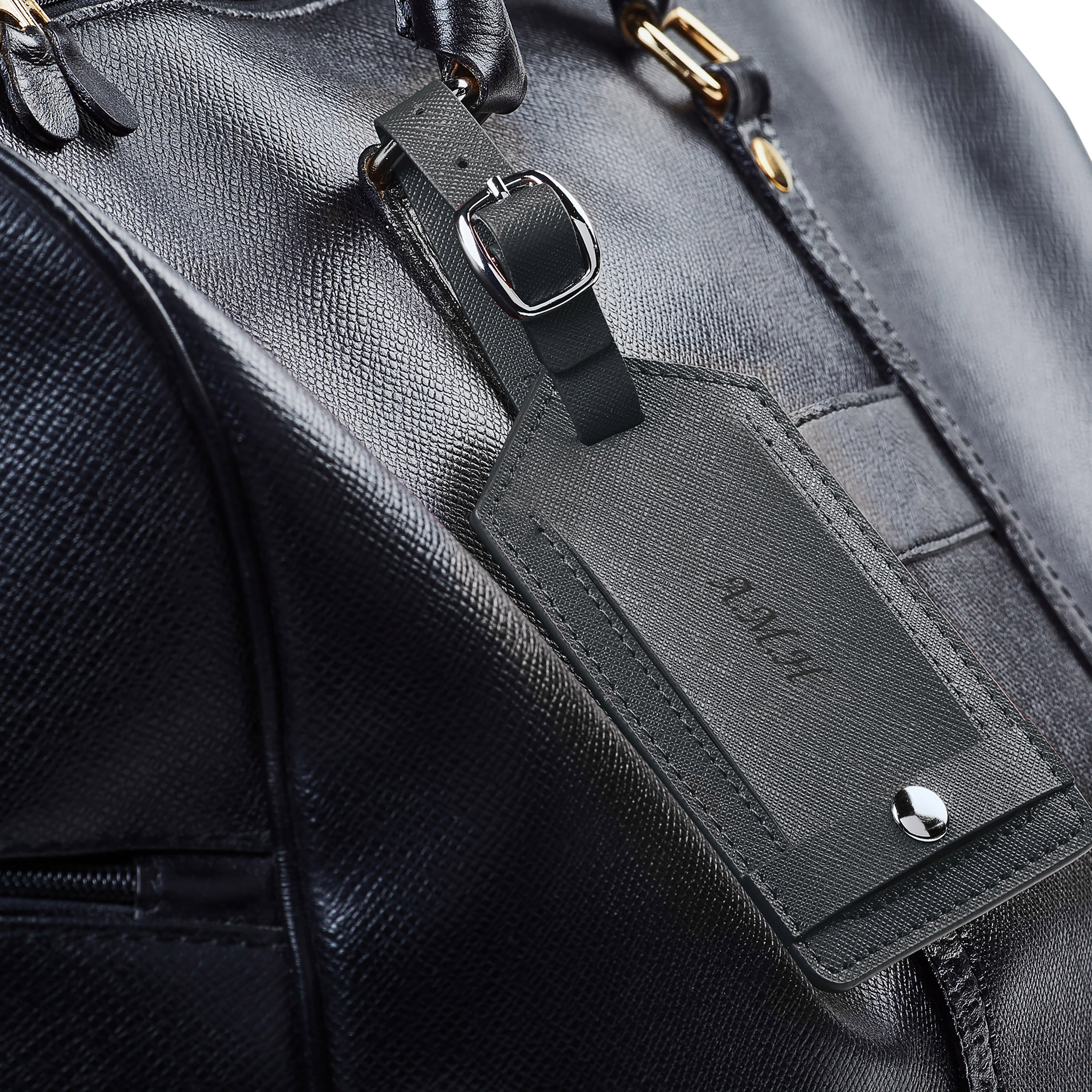 Toscano Genuine Leather Luggage Tag 18