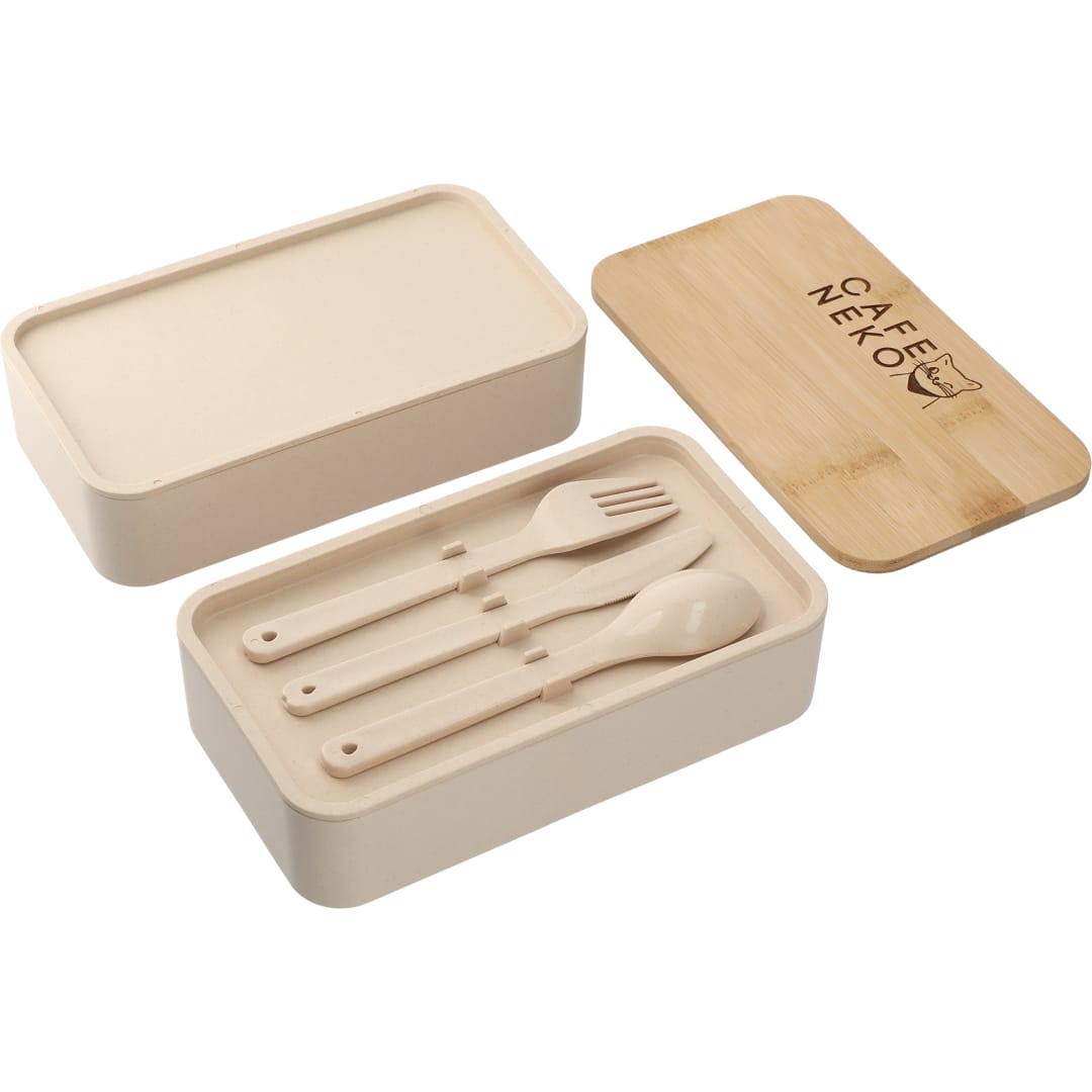 Stackable Bamboo Fiber Bento Box 118