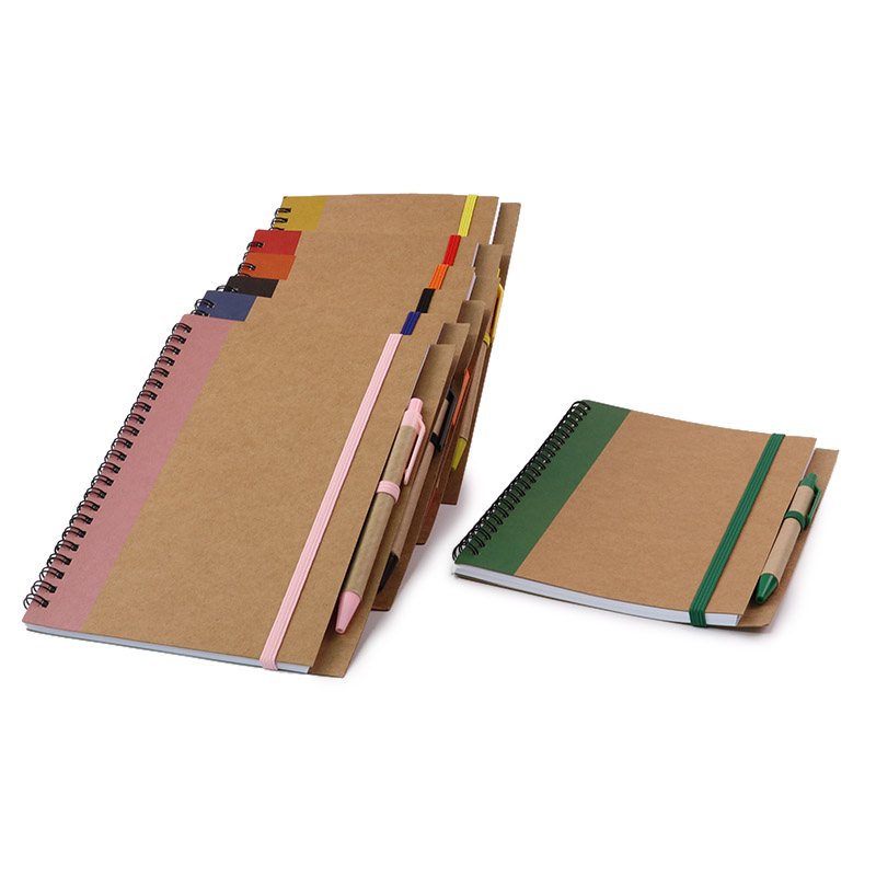 Pocket Spiral Notebook with Pen 6