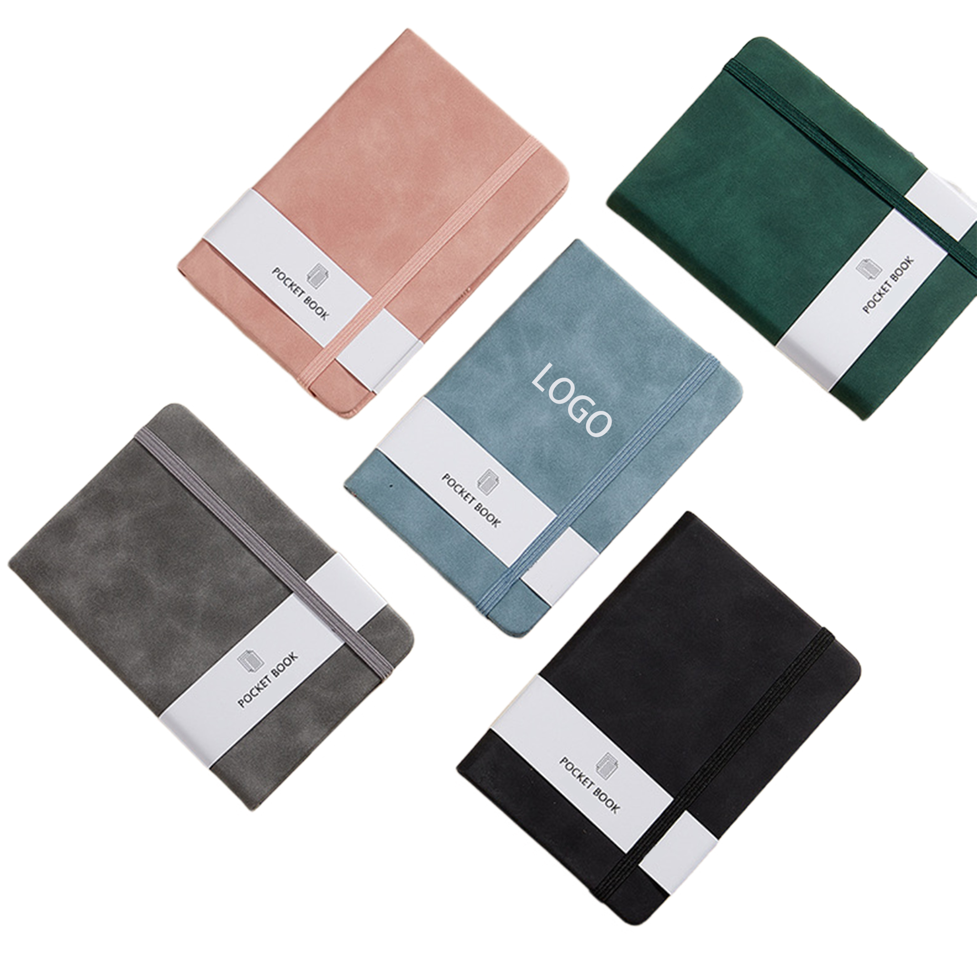 A7 Portable Notebook with PU Leather Cover and a Strap 3