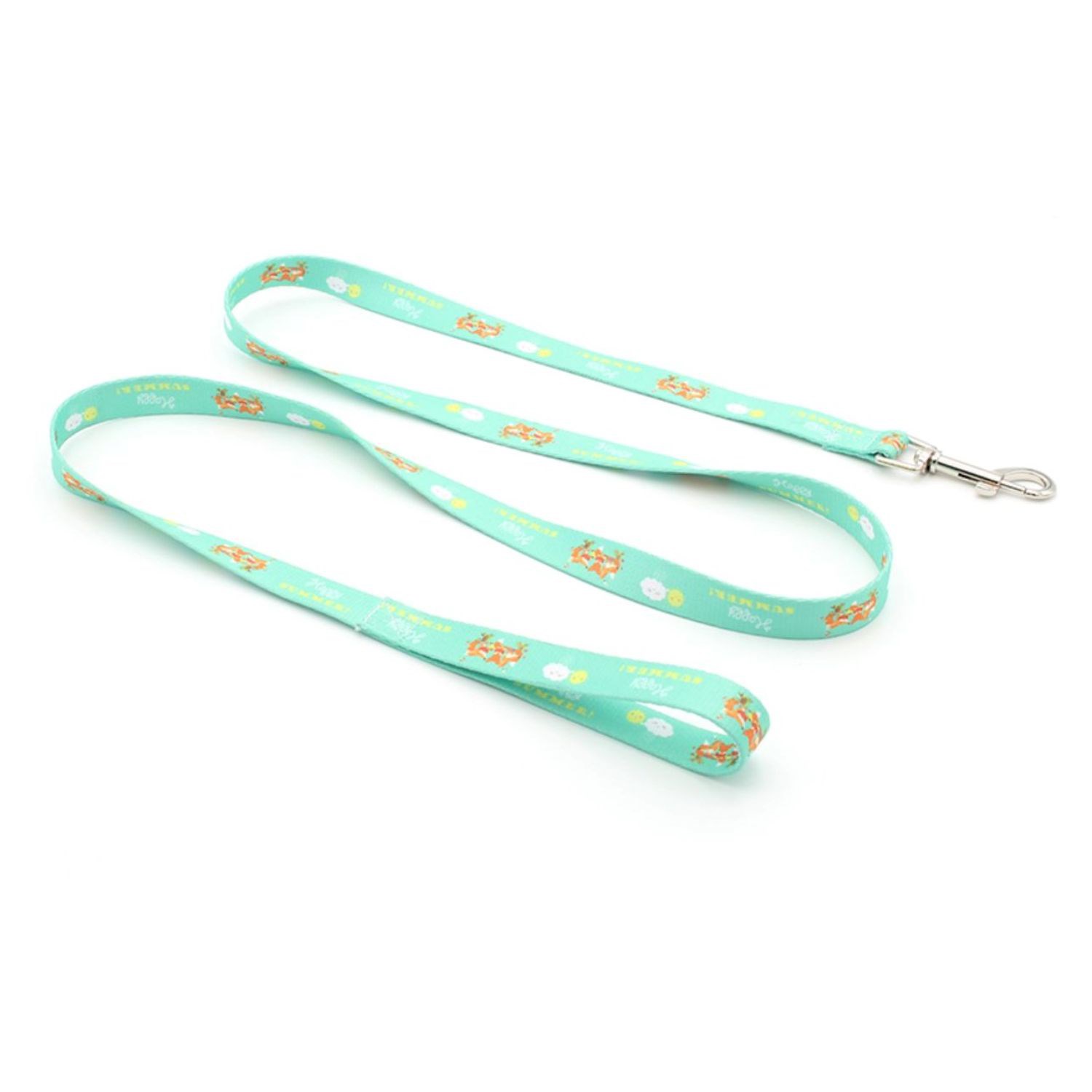 3/4"W x 72"L rPET Eco-friendly Sublimation Pet Leash w/ Metal Carabiner
