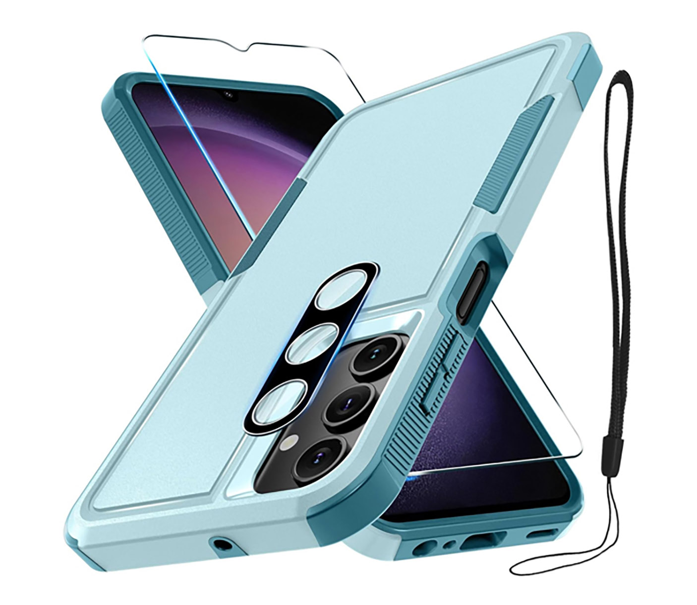 iBank ® Shockproof Case compatible with Galaxy A17/A16/S26/S25/S26 1