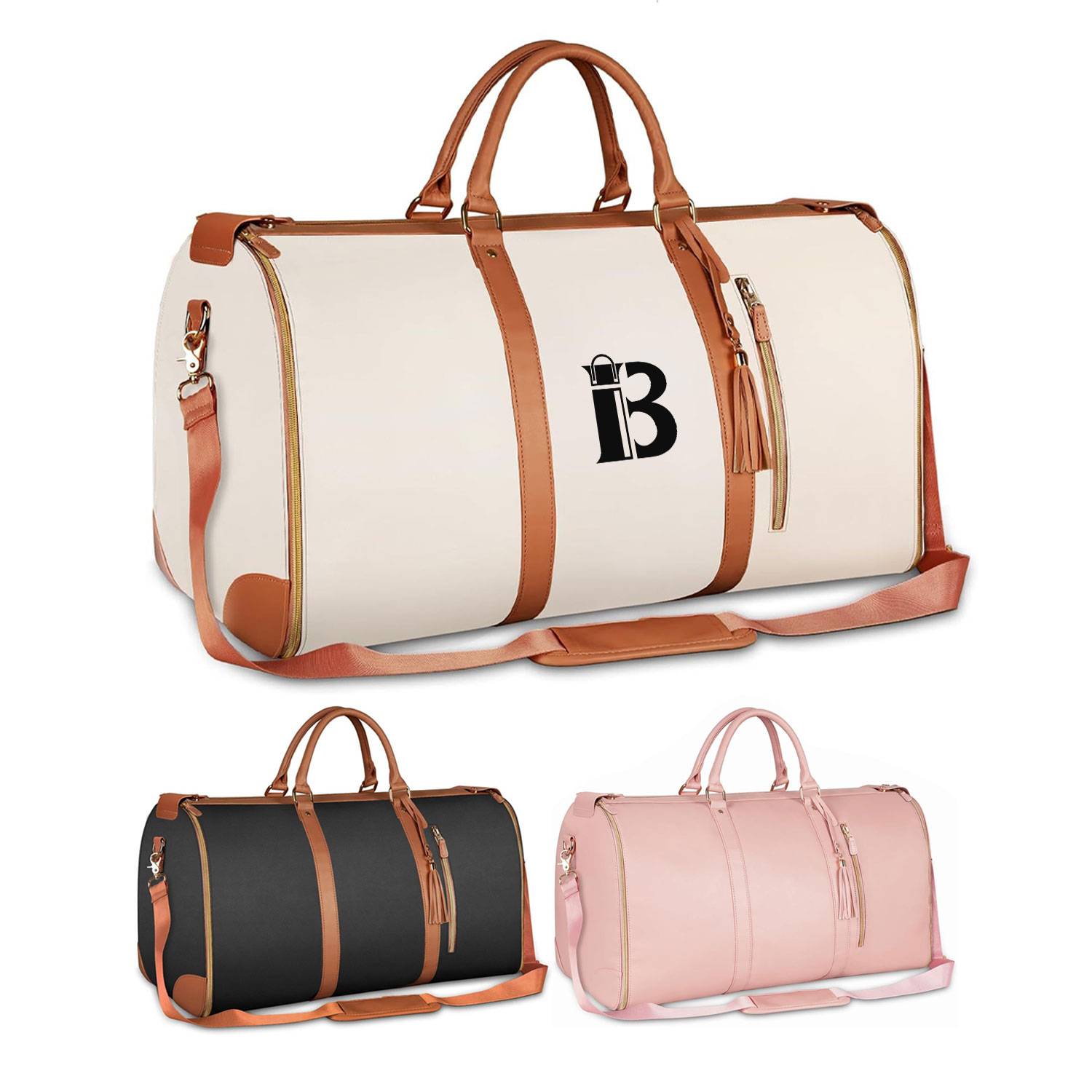 Multifunctional pu hand luggage bag 4