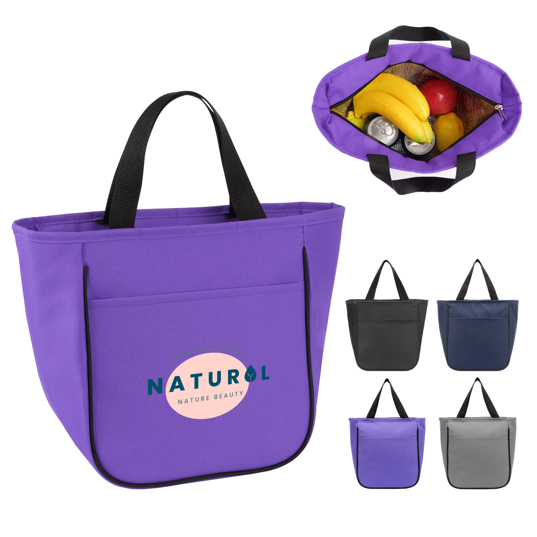 Portable Insulated Lunch Cooler Bag 4