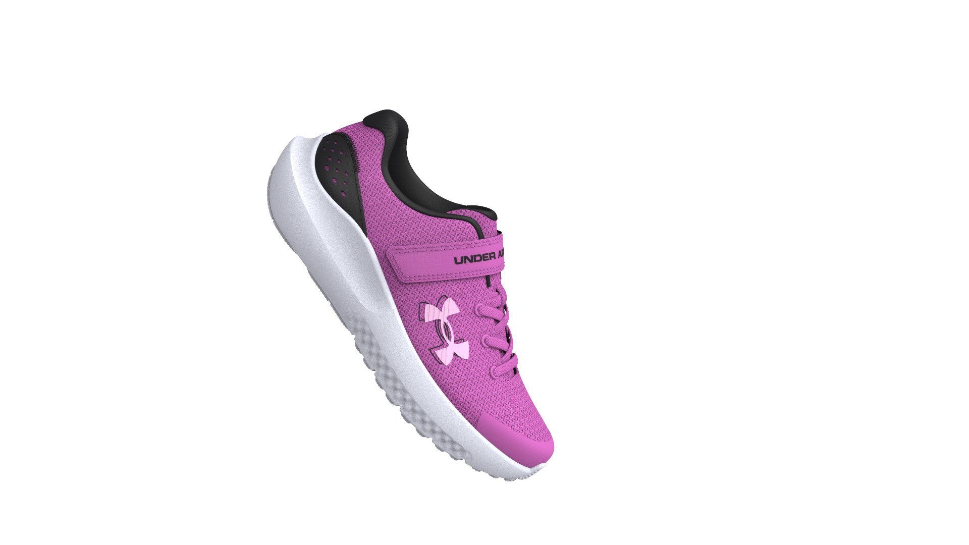 UA Surge 4 Running Girls' Pre-School Shoes 8