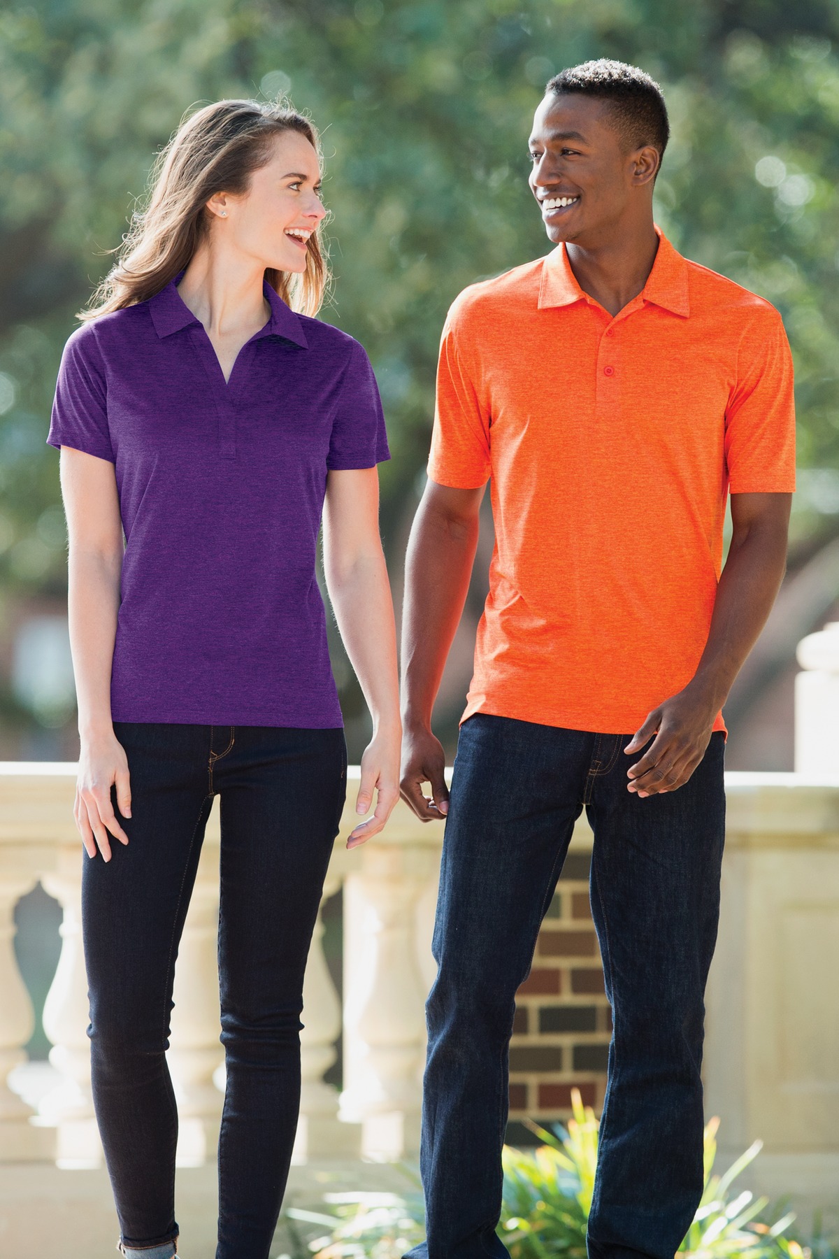 Women's Heather Contender Polo