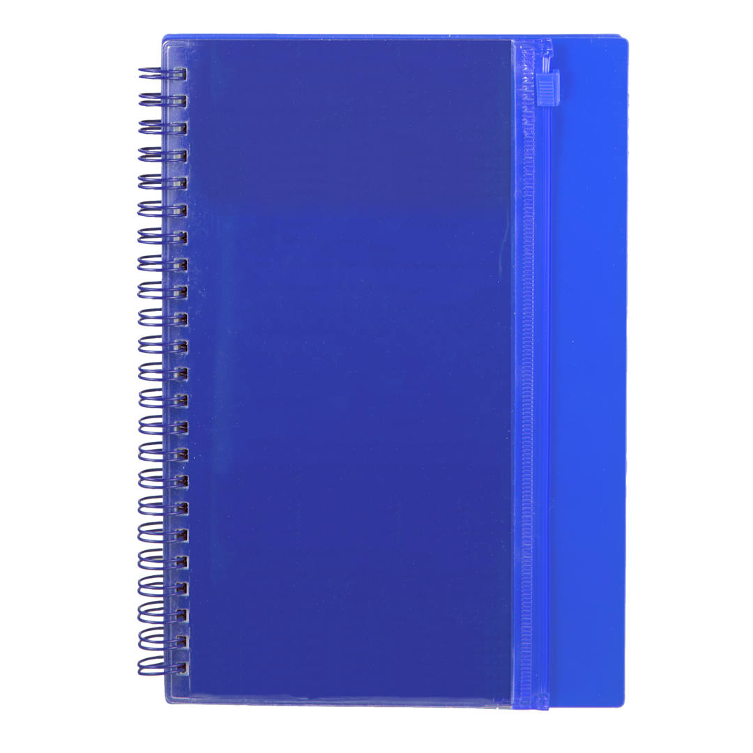 5.5" x 8.5" Spiral Notebook with Clear Pocket 168