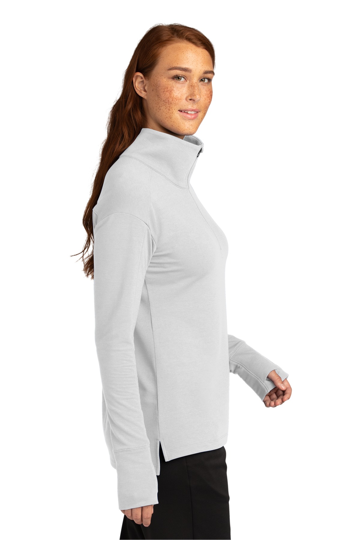 Sport-Tek® Women's Sport-Wick Flex Fleece 1/4-Zip 21