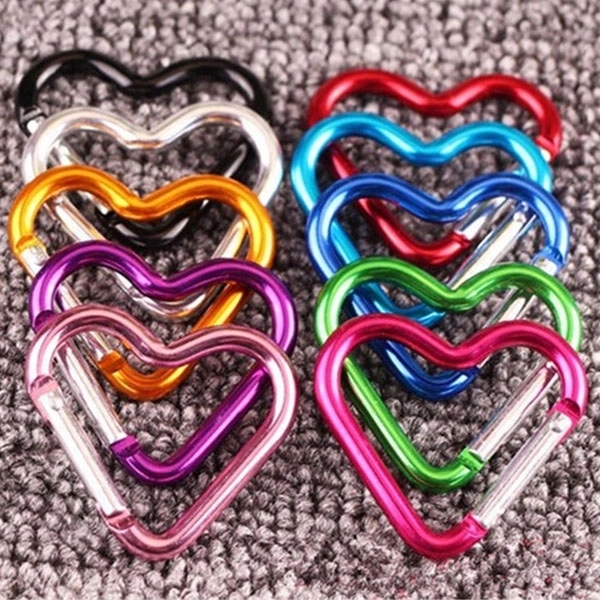 Heart Shape Aluminum Carabiner 3