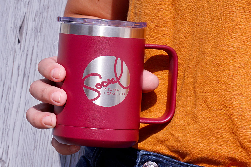 15 oz Polar Camel Metal Mug 6