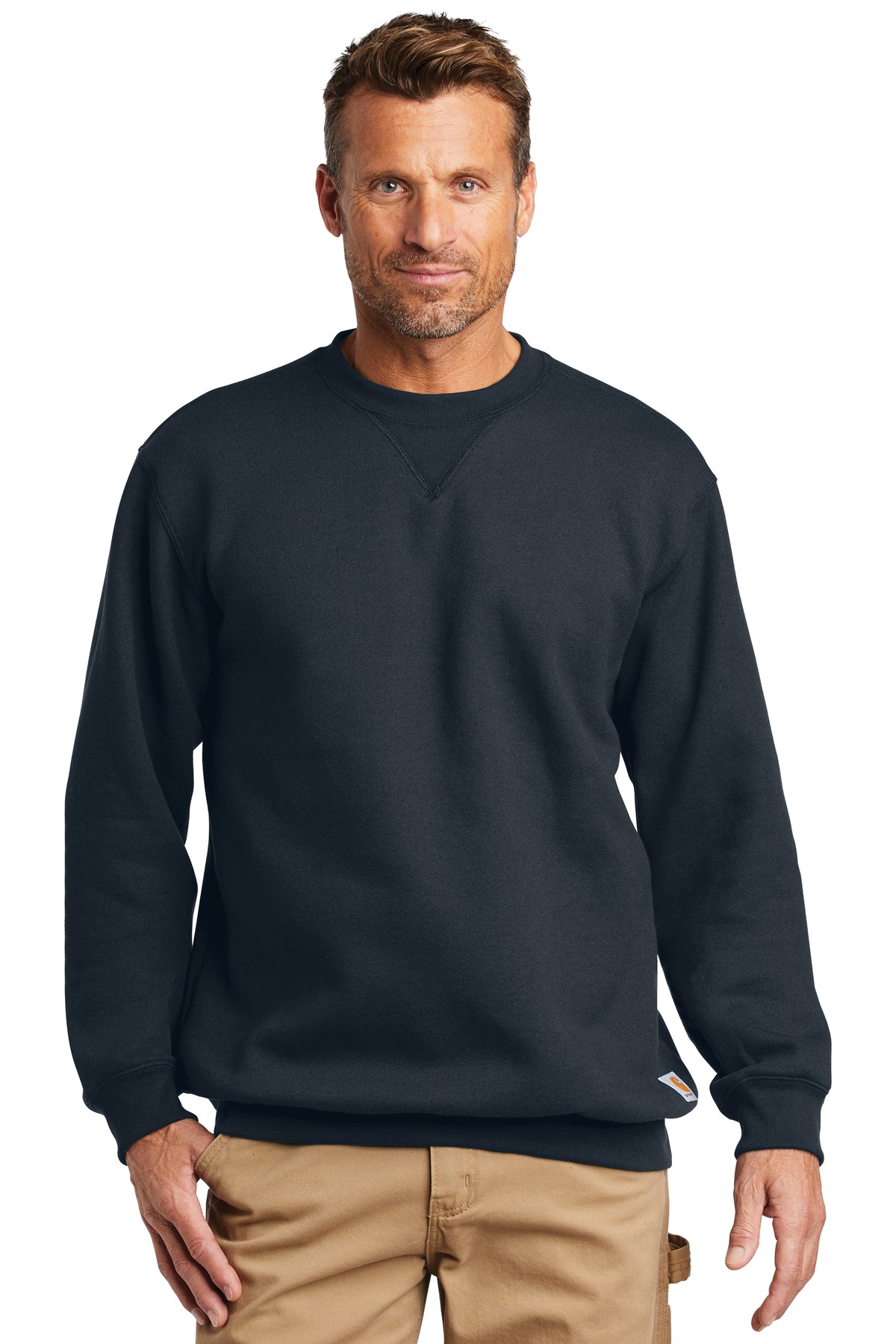 Carhartt Midweight Crewneck Sweatshirt. CTK124, custom hoodie or sweatshirt with logo imprint 24