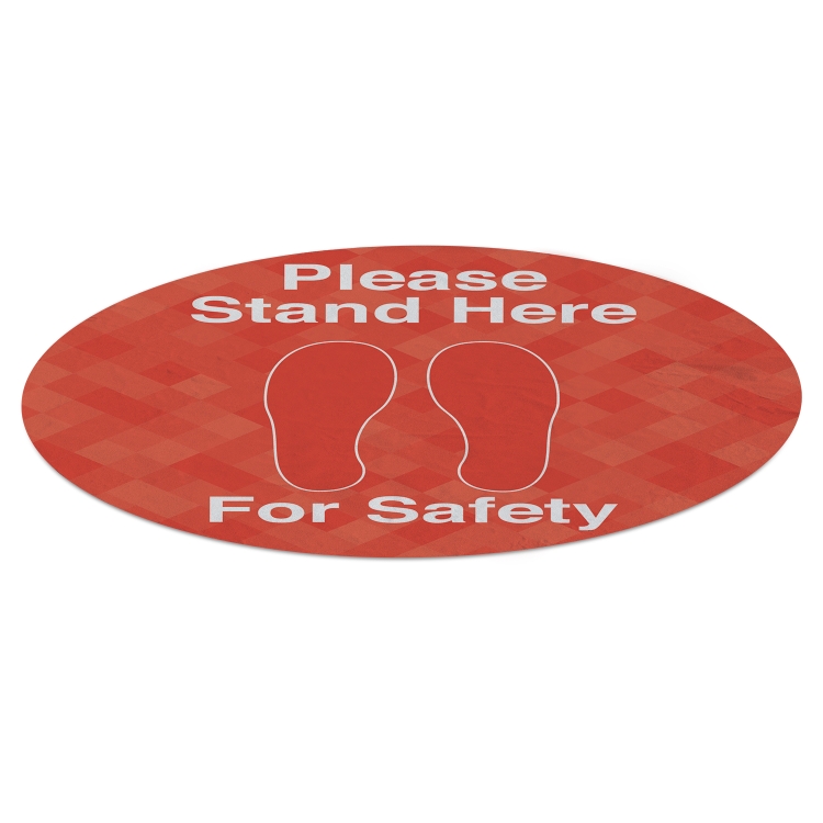 18" Indoor Surface Grip Circles (set of six) 3