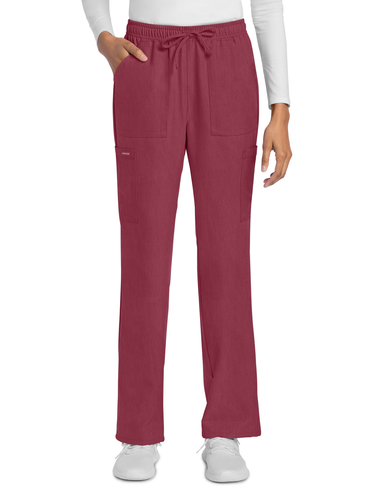 Cherokee - WW Originals Ultra - Women's 4-Pocket Drawstring Cargo Pant 62