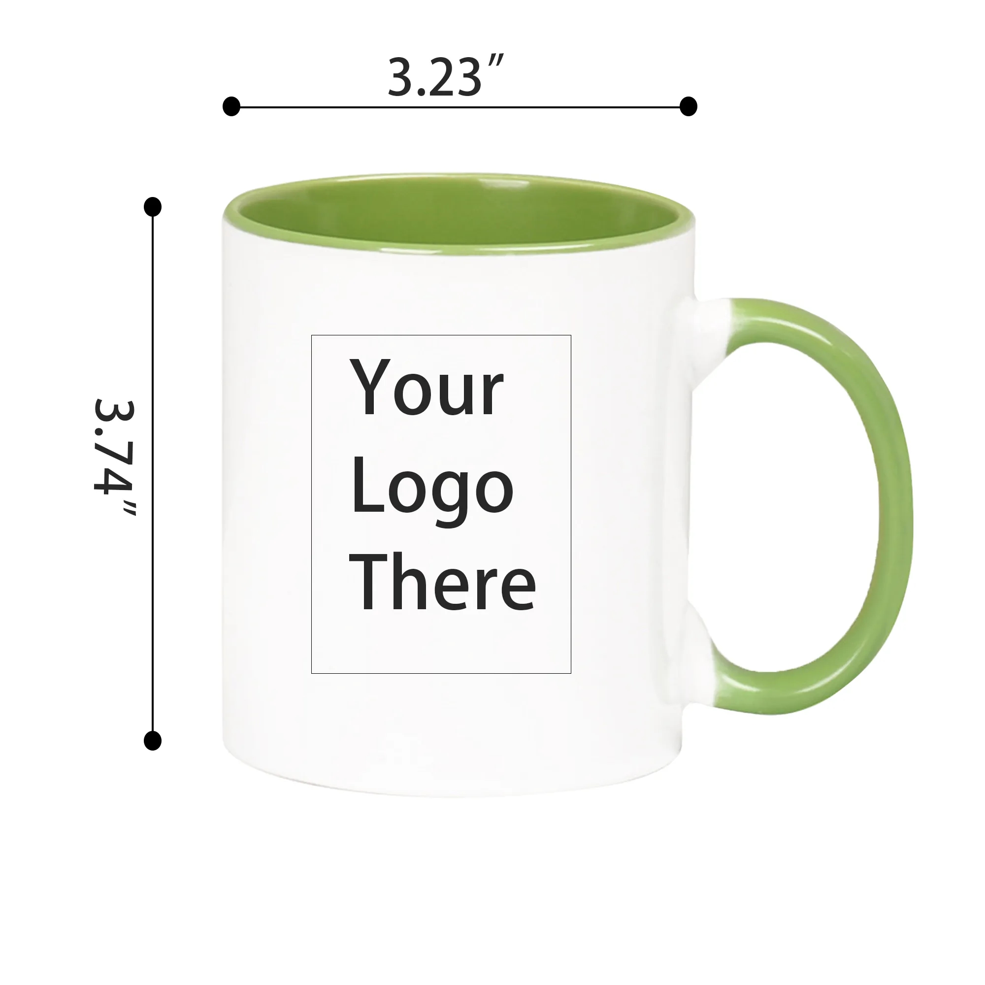 11OZ. Simple & Stylish Ceramic Coffee Milk Mug 9