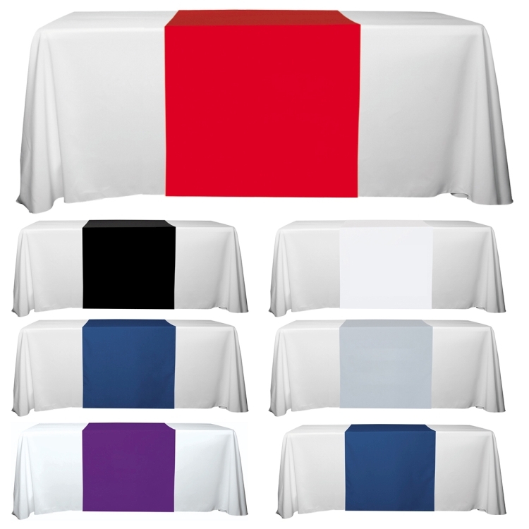 "Roger Eight" 90" L Table Runners - (Blanks) / Accommodates 3 ft Table and Larger 35