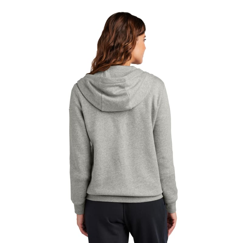 Nike Ladies Club Fleece Sleeve Swoosh Full-Zip Hoodie, custom hoodie or sweatshirt with logo imprint 11