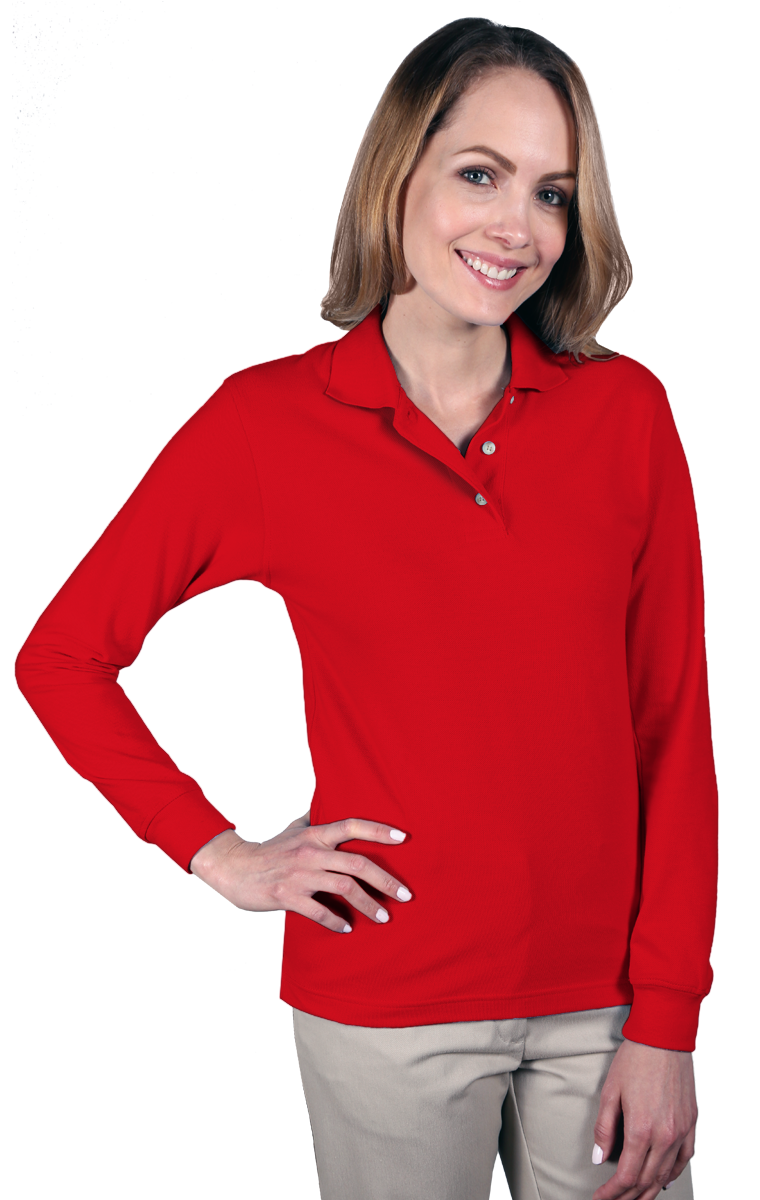 Ladies' Superblend L/S Polo 5