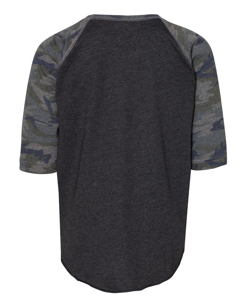 Youth Baseball Fine Jersey Three-Quarter Sleeve Tee - 6130 71