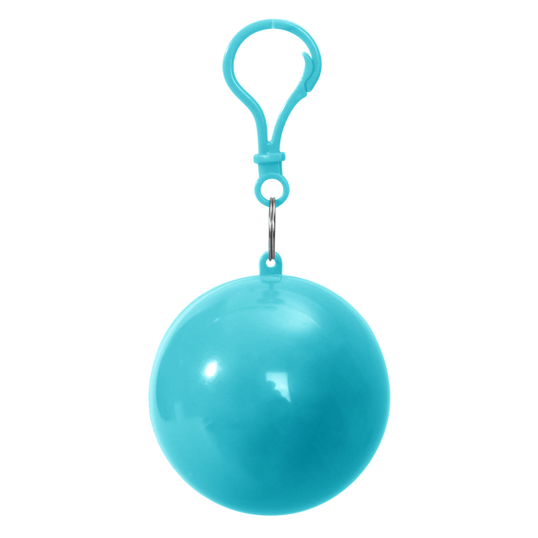 Disposable Raincoat With Ball Key Chain 15