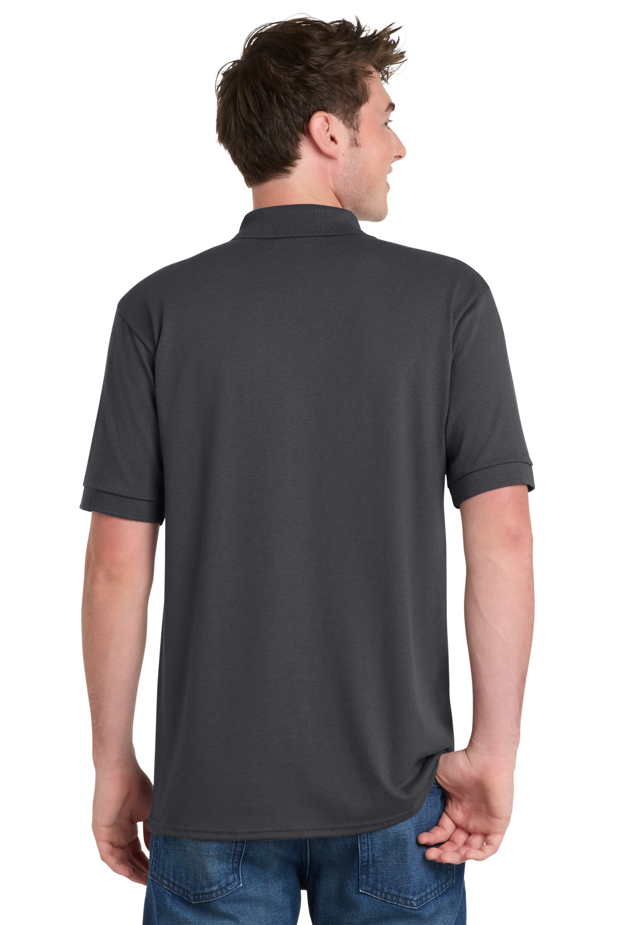 Port & Co Tall Core Blend Jersey Knit Polo. KP55T 34
