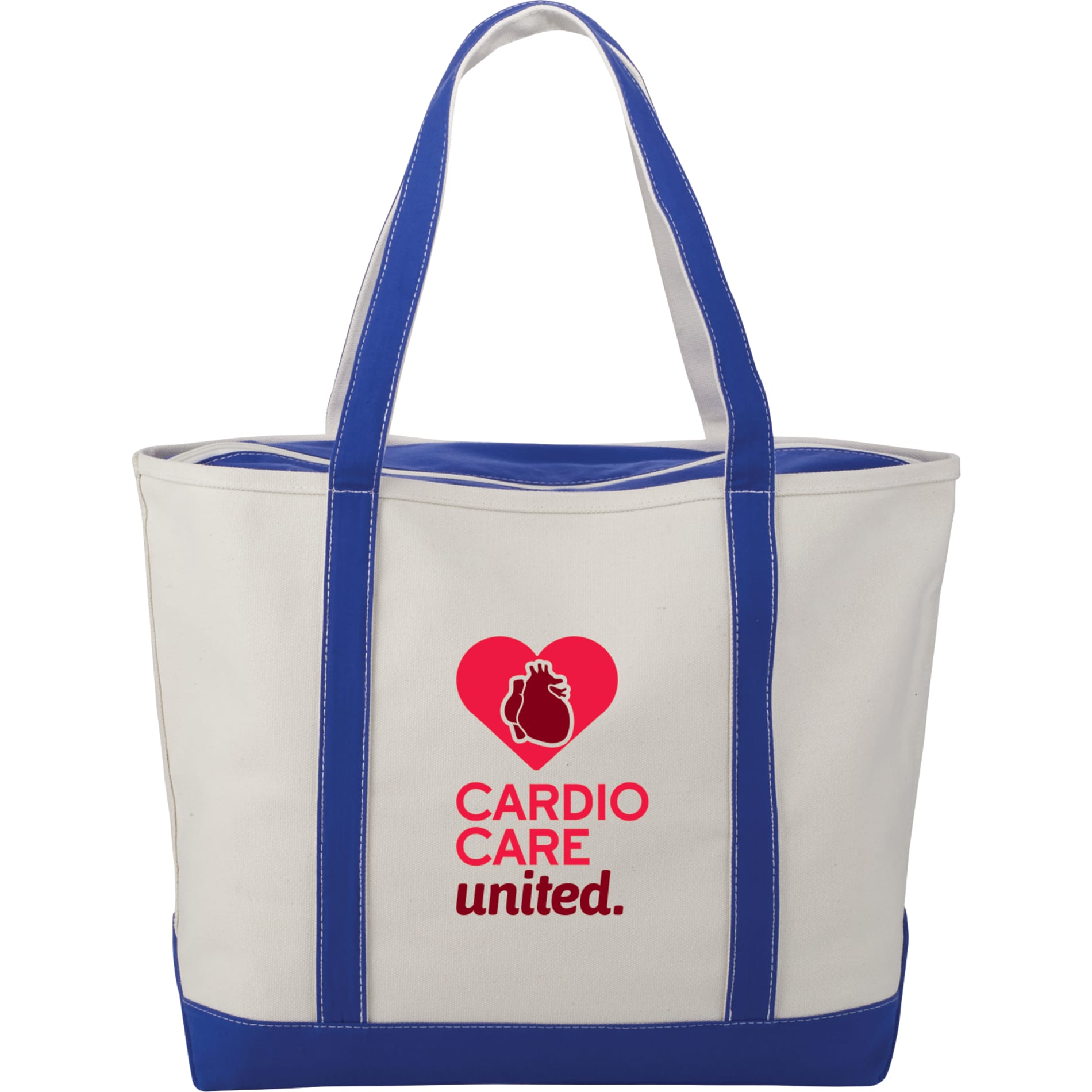 Baltic 24oz Cotton Canvas Tall Zippered Tote 8