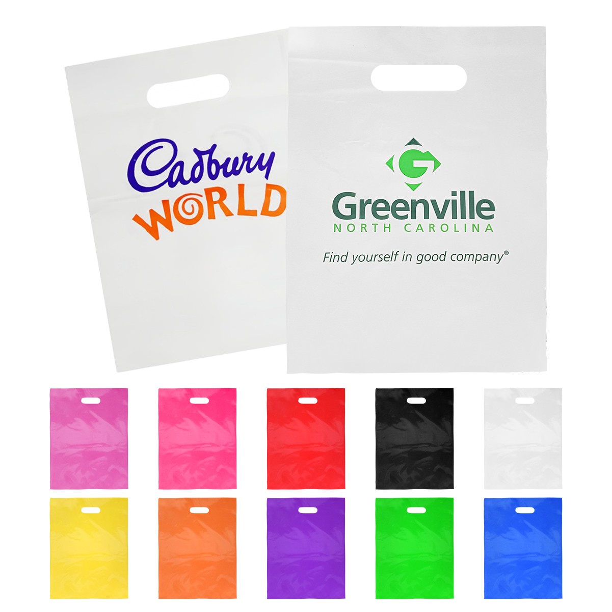 Soft Die Cut PE Plastic Bag 7
