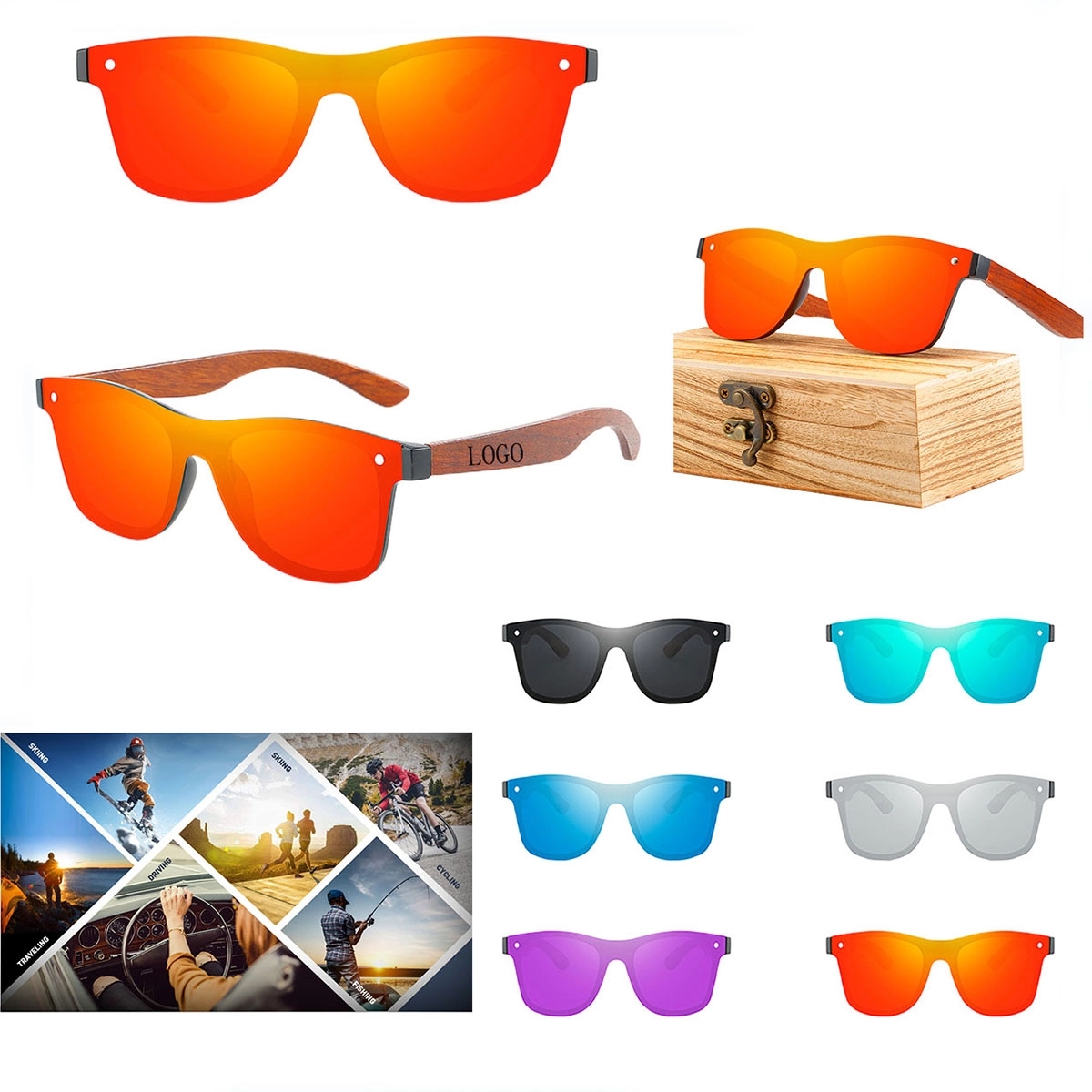 Bamboo Polarized Glasses 2