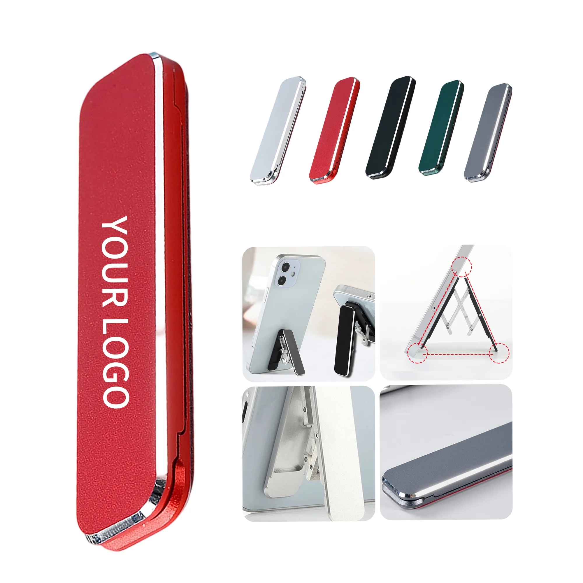 Foldable Portable Phone Stand with W-Shape Design 4