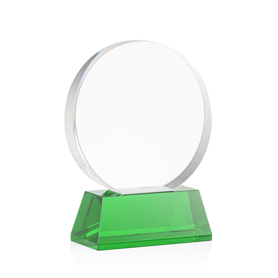 Glenwood Award on Base - Green 7