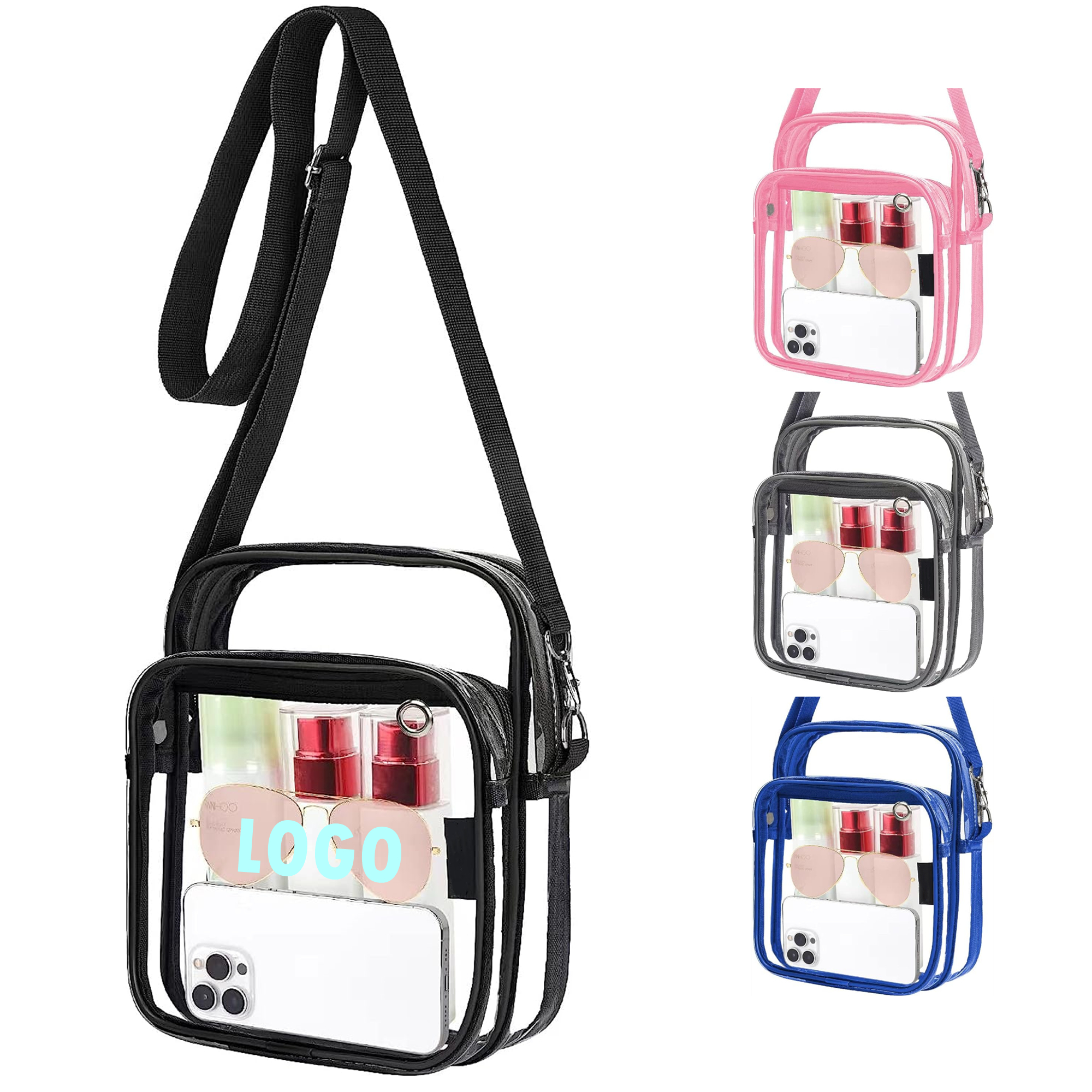 Crossbody Clear Bag