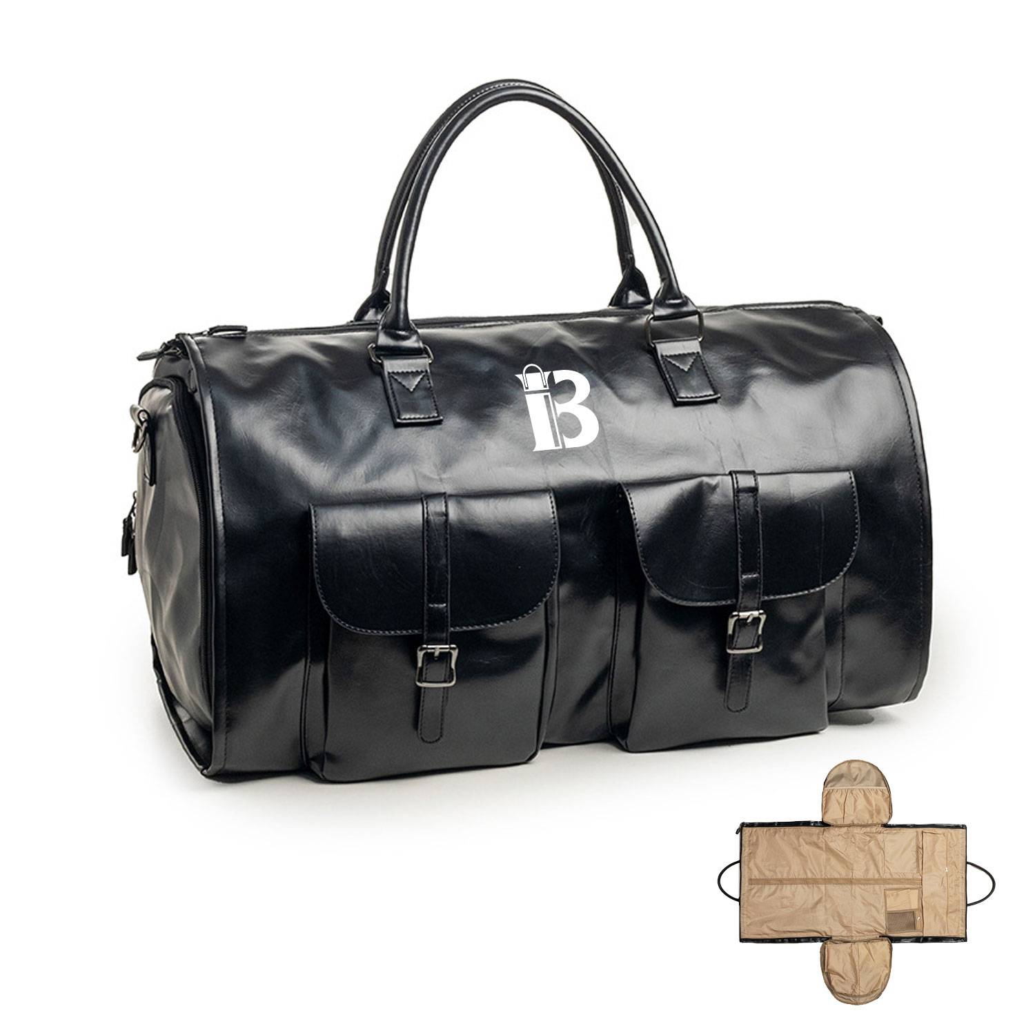 Large hand-held foldable duffel bag 9