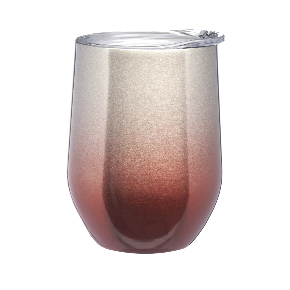 11 oz. Stemless Wine Glass with Lid - BPA Free 6