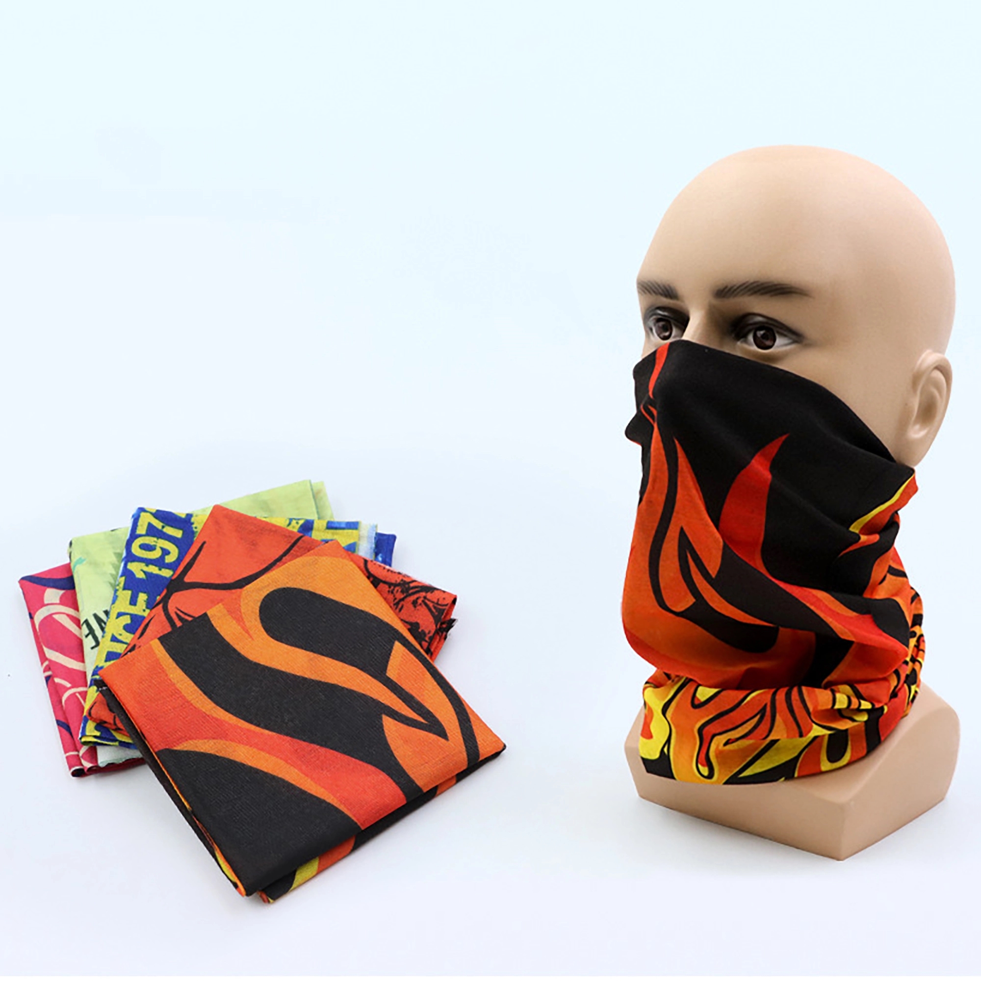 Seamless Bandannas Neck Gaiter Scarf Face Mask 5