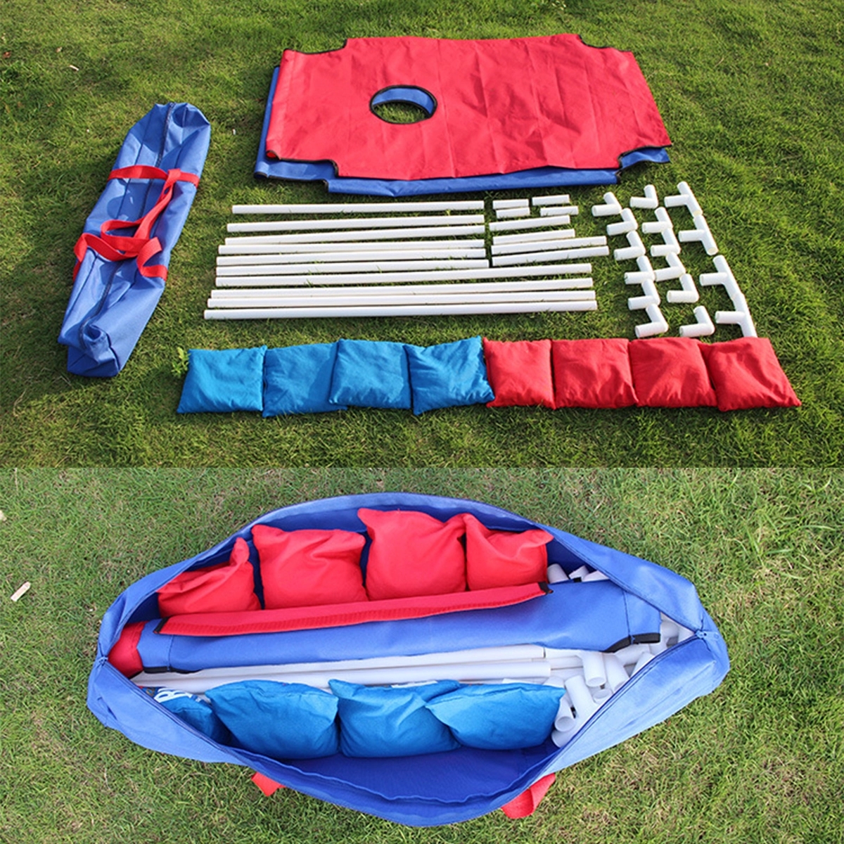 Cornhole Toss Game Set With Bean Bags 4
